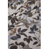 Dekbedovertrek - Grijs - Katoen - 240x220 cm