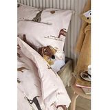 Dekbedovertrek - Wit - Katoen - 140x200 cm