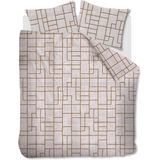 Vtwonen - Pojagi - Dekbedovertrek - Steenrood - Tweepersoons 200x200/220