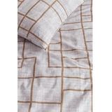 VT Wonen - Pojagi Dekbedovertrek - Terra - Katoen - 240 x 200 / 220 cm