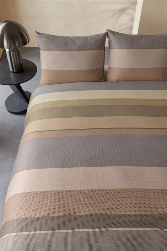 Dekbedovertrek Kardol Sequins Grey Katoen-240 x 200 / 220 cm | Lits-Jumeaux