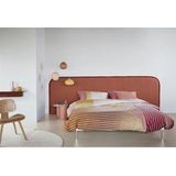 Beddinghouse Dutch Design Curves Dekbedovertrek - Koraalrood - 100% Katoensatijn