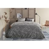Dekbedovertrek - Katoen - Grijs - 240x220 cm