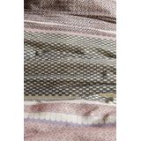 Dekbedovertrek - Blauw - Katoen - 240x220 cm