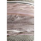 Dekbedovertrek - Blauw - Katoen - 240x220 cm