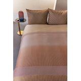 Dekbedovertrek - Grijs - Katoen - 240x220 cm