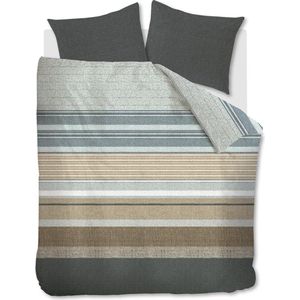 Beddinghouse Dekbedovertrek Lex Grey Green 140x200/220