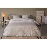 Dekbedovertrek - Grijs - Katoen - 240x220 cm