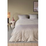 Dekbedovertrek - Grijs - Katoen - 240x220 cm