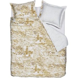 Beddinghouse - Champs de Semis - Dekbedovertrek - Oker - Katoen-satijn