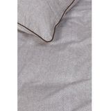 Dekbedovertrek - Grijs - Katoen - 2 Persoons
