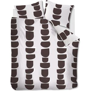 VT Wonen - Moons - Dekbedovertrek - Indigo - 200 x 200 / 220 cm - 2-Persoons