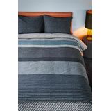 Dekbedovertrek - Blauw - Katoen - Eenpersoons