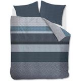 Dekbedovertrek - Blauw - Katoen - Eenpersoons