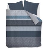 Dekbedovertrek - Blauw - Katoen - Eenpersoons