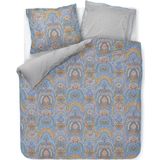 Pip Studio - Jabali Flower - Dekbedovertrek - Blauw - Percal - 1-Persoons