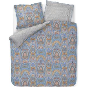Pip Studio - Jabali Flower - Dekbedovertrek - Blauw - Percal - 1-Persoons