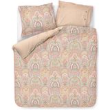Pip Studio - Jabali Flower - Dekbedovertrek - Koraalrood - Percal