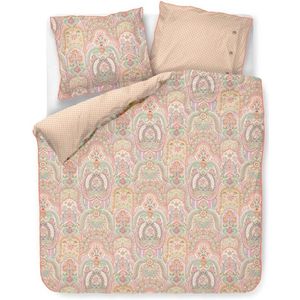 Pip Studio - Jabali Flower - Dekbedovertrek - Koraalrood - Percal