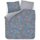 Pip Studio - Matata - Dekbedovertrek - Blauw - Percal - Lits-Jumeaux - 240 x 200/220 cm