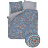 Pip Studio - Matata - Dekbedovertrek - Blauw - Percal - Lits-Jumeaux - 240 x 200/220 cm