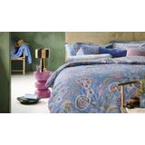 Pip Studio - Matata - Dekbedovertrek - Blauw - Percal - Lits-Jumeaux - 240 x 200/220 cm