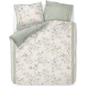 Dekbedovertrekset Kili Flower Wit 140x200/220cm