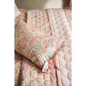 Pip Studio - Jabali Flower - Quilt - Koraalrood - Percal Katoen