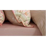 Hoeslaken - Wit - Katoen - Geschikt voor 1-Persoonsbed