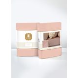 Hoeslaken - Wit - Katoen - Geschikt voor 1-Persoonsbed