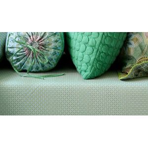 Pip Studio - Cross Stitch - Hoeslaken - Licht Groen - Percal Katoen