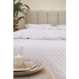 Riviera Maison Arched dekbedovertrek - Lits-Jumeaux XL - 260x200/220 - Zacht Roze