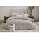 Rivièra Maison - Dekbedovertrek RM Twisted - Zandkleur - Katoen