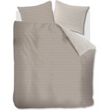Rivièra Maison - Dekbedovertrek RM Twisted - Zandkleur - Katoen