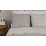 Rivièra Maison - Twisted Dekbedovertrek - Zand - 100% Katoen