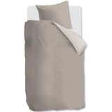 Rivièra Maison - Twisted Dekbedovertrek - Zand - 100% Katoen