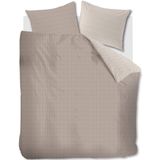 Rivièra Maison - Twisted Dekbedovertrek - Zand - 100% Katoen