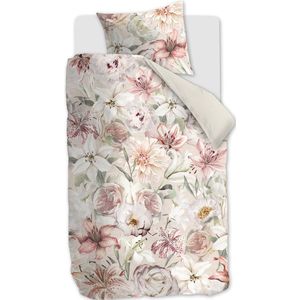 Dekbedovertrek - Katoen - Grijs - 1 Persoons