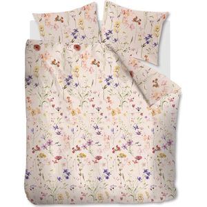 Ariadne at Home - Flowerlove - Dekbedovertrek - Zand - Katoen - 200 x 220 cm