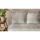 Ariadne at Home - Colour Harmony - Dekbedovertrek - Blauw Groen - 140 x 200 / 220 cm - 1-Persoons