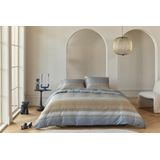 Kardol - Beaming - Dekbedovertrek - Blauw Grijs - Satijn - 1-Persoons