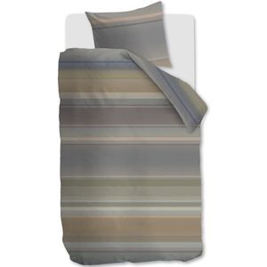 Kardol - Beaming - Dekbedovertrek - Blauw Grijs - Satijn - 1-Persoons