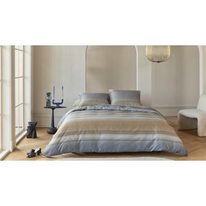 Kardol - Beaming - Dekbedovertrek - Blauw Grijs - 240 x 200 / 220 cm - Lits-Jumeaux