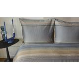 Kardol - Beaming - Dekbedovertrek - Blauw Grijs - Satijn - Extra Breed