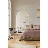 Kardol - Mimic - Dekbedovertrek - Steenrood - 140 x 200 / 220 cm - 1-Persoons