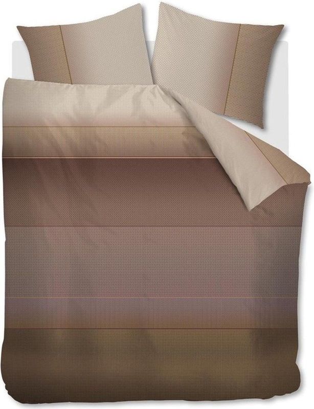 Kardol - Mimic - Dekbedovertrek - Steenrood - 140 x 200 / 220 cm - 1-Persoons