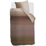 Kardol - Mimic - Dekbedovertrek - Steenrood - Katoensatijn - 2-Persoons