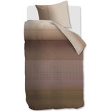 Kardol - Mimic - Dekbedovertrek - Steenrood - 260 x 200 / 220 cm - Satijn