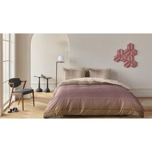 Kardol Mimic  dekbedovertrek - 260x200|220 - Steenrood