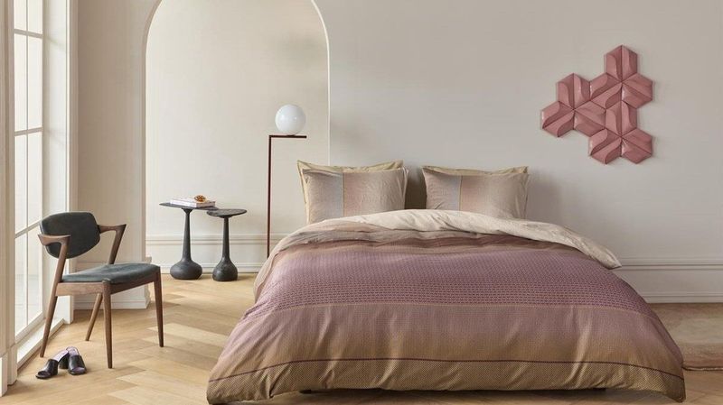 Kardol - Mimic - Dekbedovertrek - Steenrood - 260 x 200 / 220 cm - Satijn